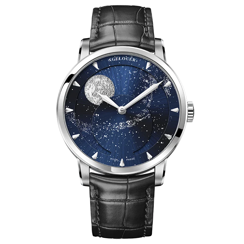 The Celestial Muse: Agelocer Astronomer Moon Phase