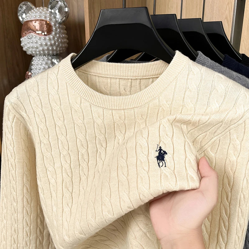 The Heritage Polo: Small Pony Embroidered Pullover