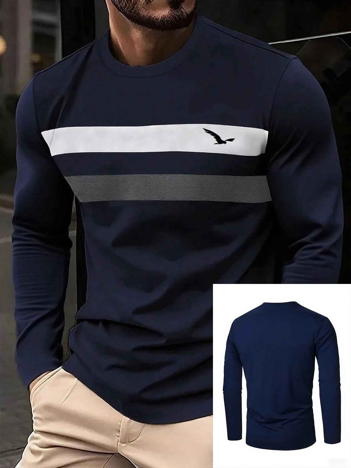 The Contrast Horizon: Essential Fine Pullover