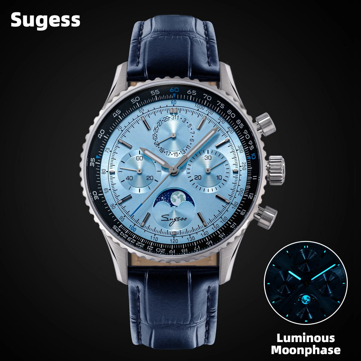 The Lunar Heritage: Sugess Moonphase Chronograph