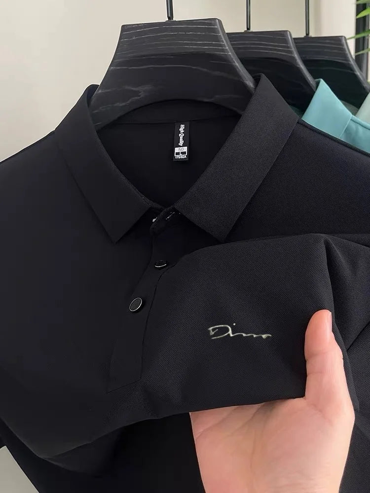 The Frost Badge: Elite Ice Silk Polo