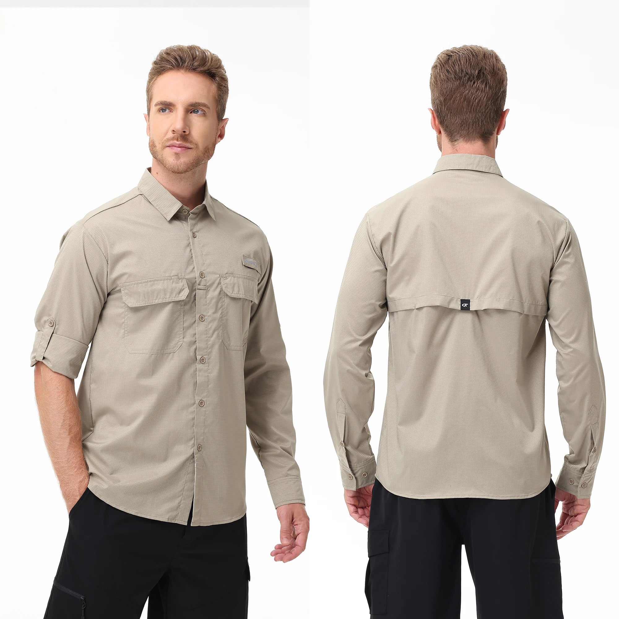 The Coastal Navigator: UPF 50+ Tactical Fishing Shirt