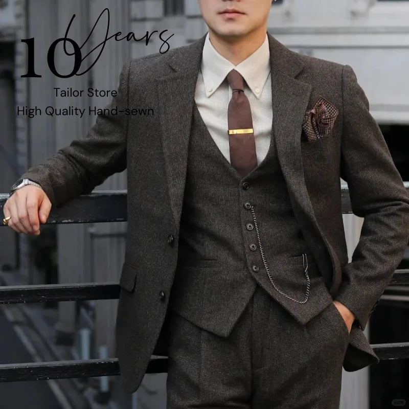 The Shelby Garrison: Peaky Blinders Vintage Plaid Suit