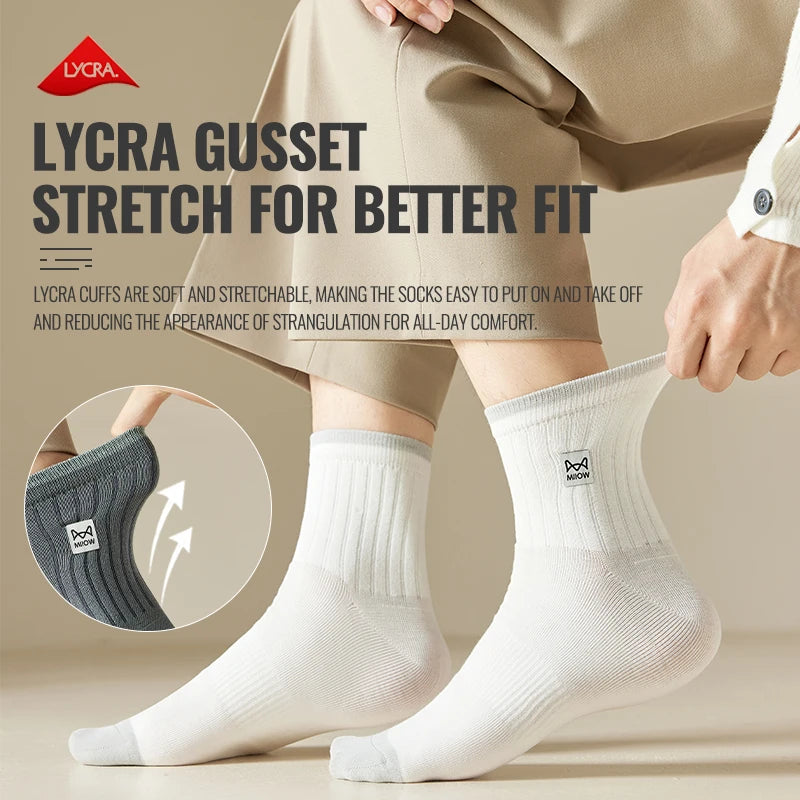 The Cotton Sovereign: MiiOW 100% Pure Cotton Business Socks