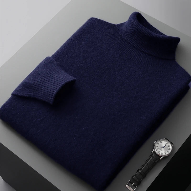 The Arctic Summit: 100% Merino Thermal Turtleneck