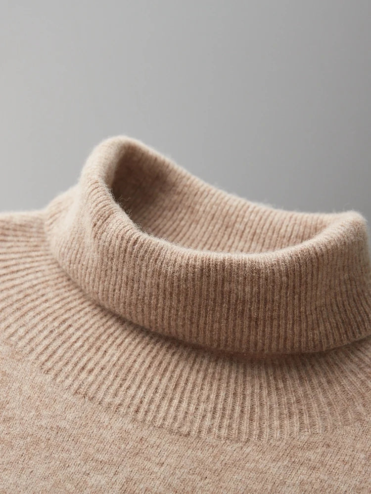 The Arctic Summit: 100% Merino Thermal Turtleneck