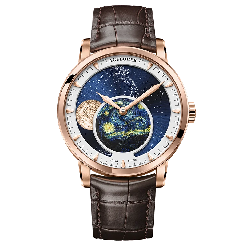 The Celestial Muse: Agelocer Astronomer Moon Phase