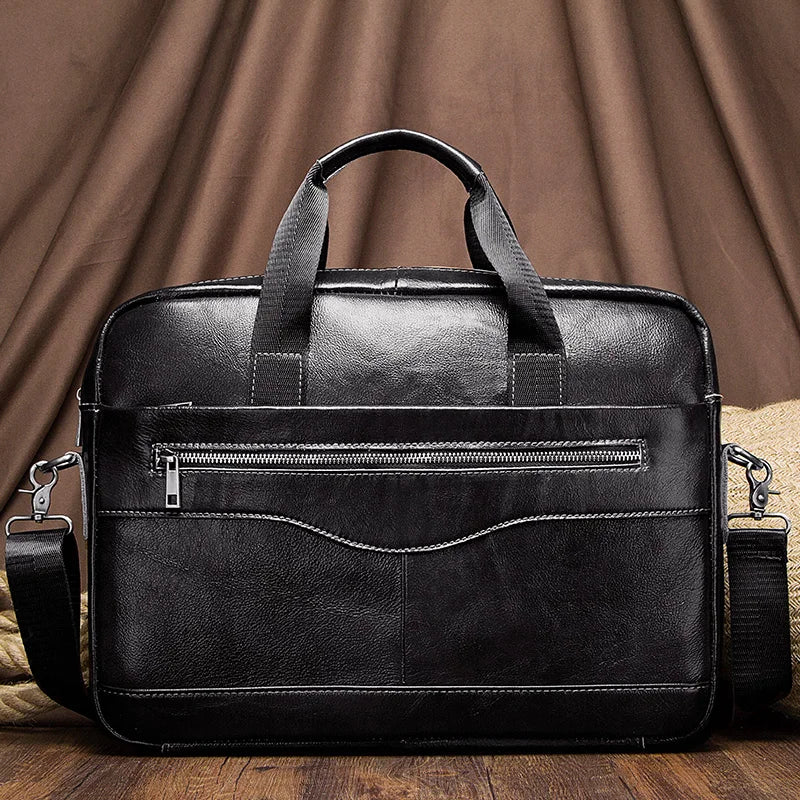 The Continental Executive: Humerpaul Genuine Leather Briefcase