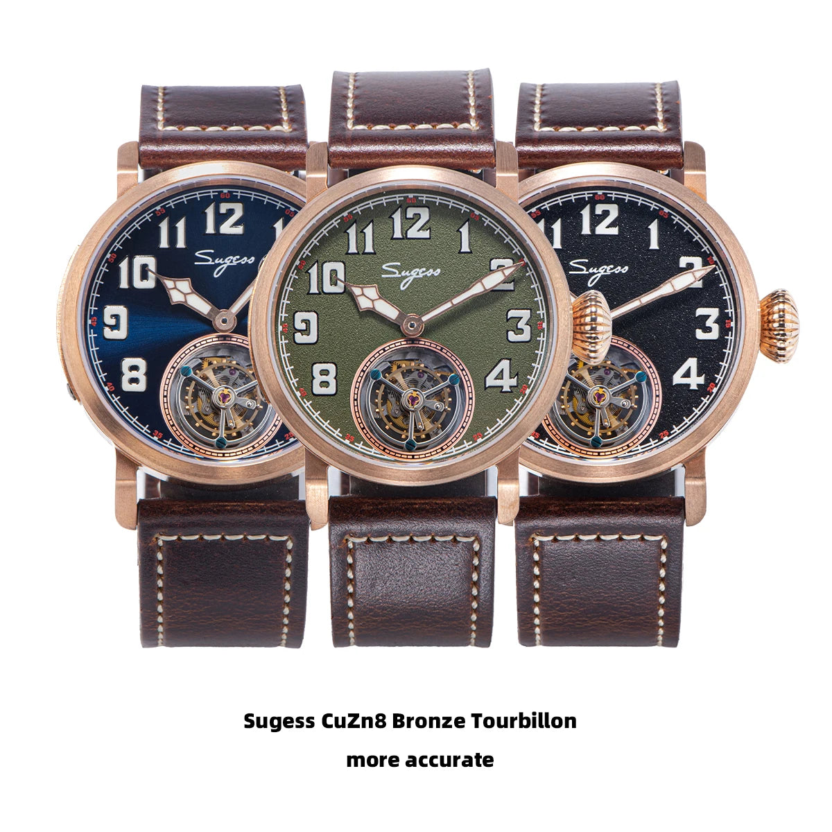The Bronze Monarch: Sugess Tourbillon CuSn8 Edition