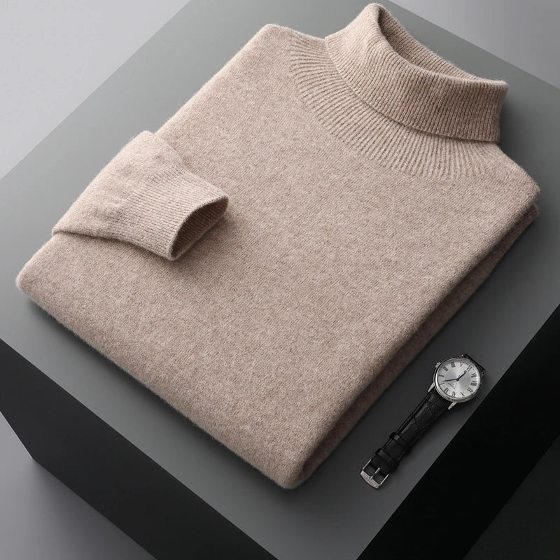 The Arctic Summit: 100% Merino Thermal Turtleneck