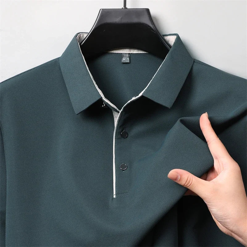 The Urban Versatile: Heritage Long Sleeve Polo