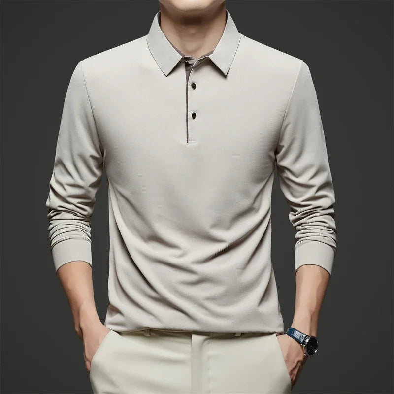 The Urban Versatile: Heritage Long Sleeve Polo