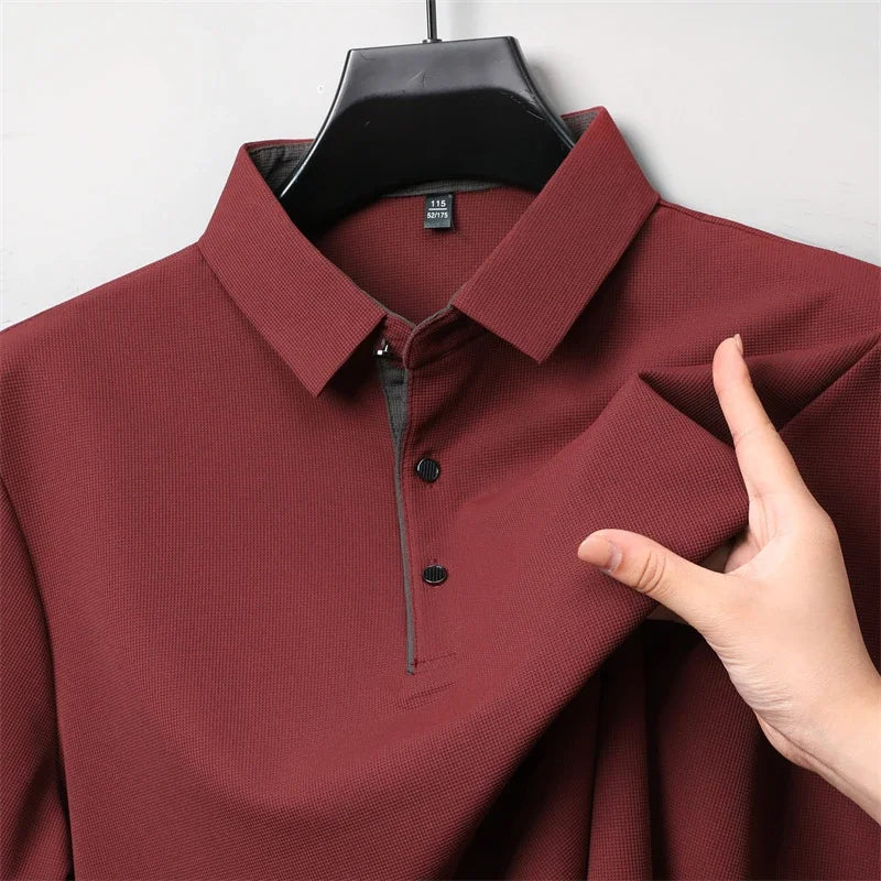 The Urban Versatile: Heritage Long Sleeve Polo