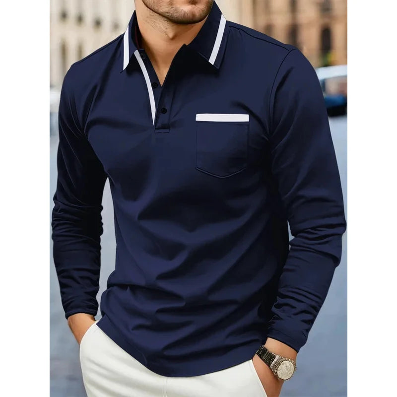 The Heritage Golf Polo: Long Sleeve Performance Edition