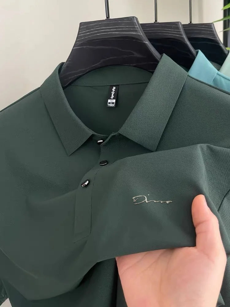 The Frost Badge: Elite Ice Silk Polo