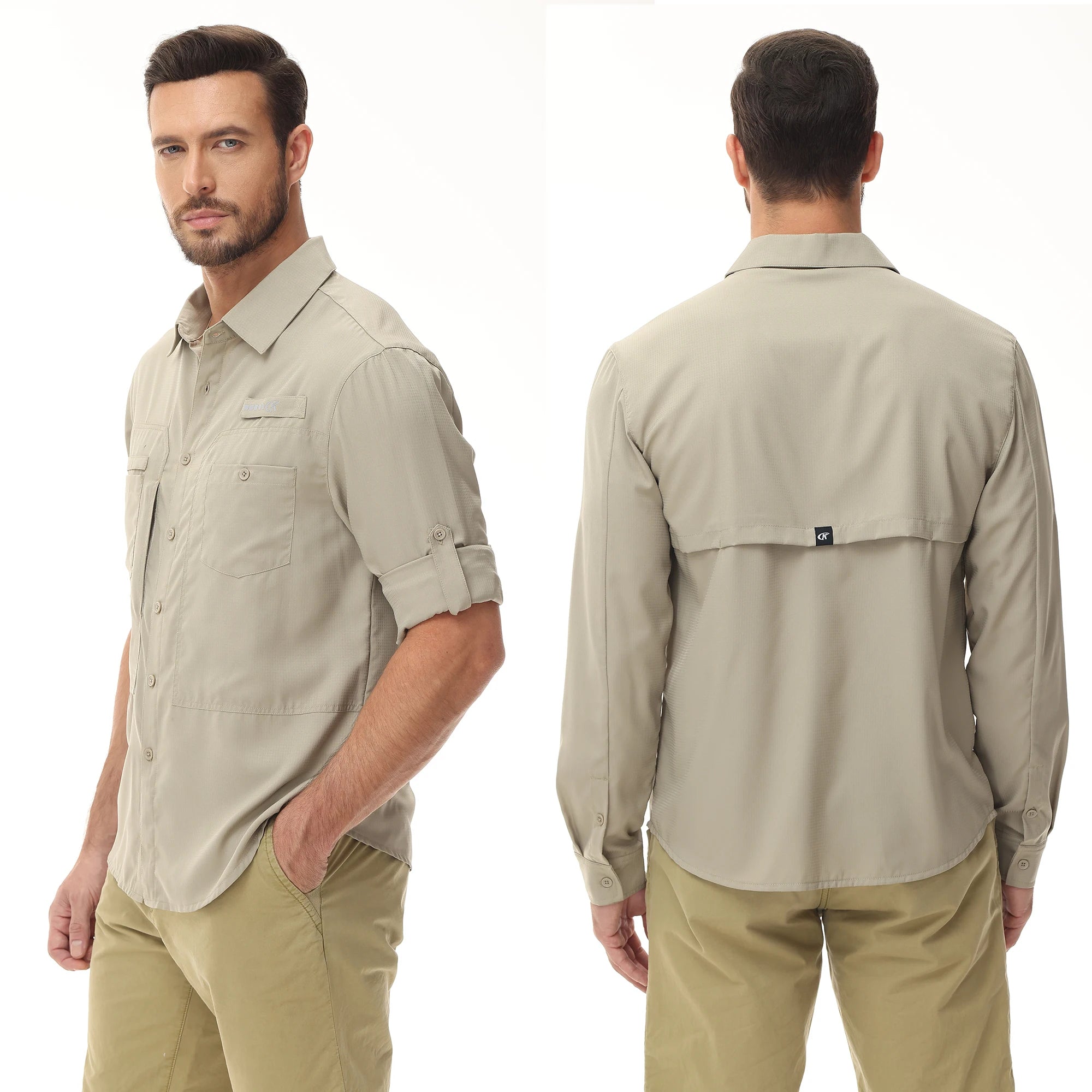 The Coastal Navigator: UPF 50+ Tactical Fishing Shirt
